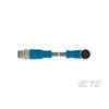 Te Connectivity Sensor Cables / Actuator Cables M12-4Ms-1.0Sh M12-4Fr-Pur T4162124004-002